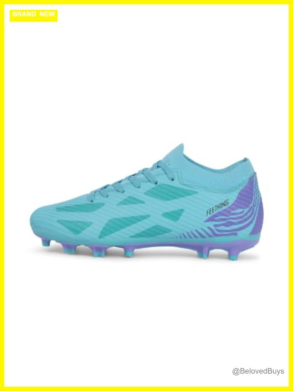 Soccer Cleats Firm Ground Outdoor Athletic Football Boots Lightweight